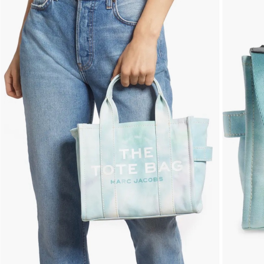 Marc Jacobs Blue Tie-Dye Shoulder Bag